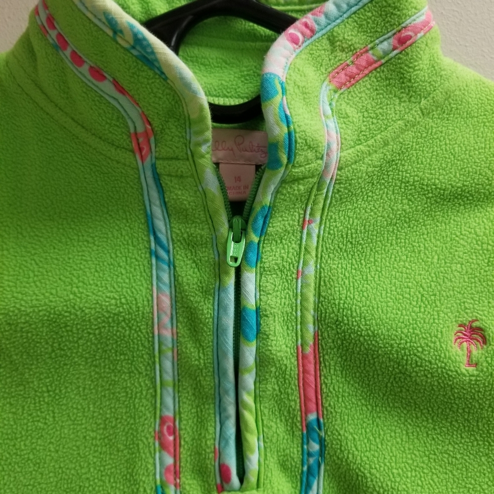 Lime green girls sweater - Picture 2 of 4